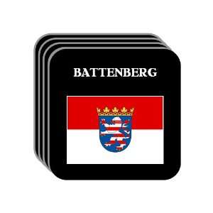  Hesse (Hessen)   BATTENBERG Set of 4 Mini Mousepad 