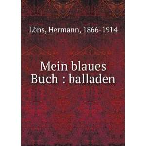   Buch balladen (German Edition) Hermann LÃ¶ns  Books