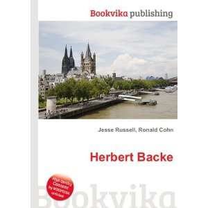  Herbert Backe Ronald Cohn Jesse Russell Books