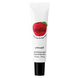 red delicious apple lip shine  flavored lip shine  philosophy