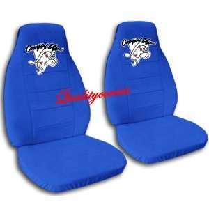  blue Cow Girl car seat covers for a 2002 Toyota Camry. Automotive