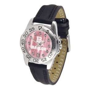Baylor Bears NCAA Mother of Pearl Sport Ladies Watch (Leather Band)