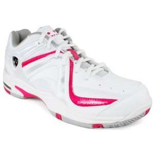   Court Power Cushion 262 White/Pink Tennis Shoes 5.5: Sports & Outdoors