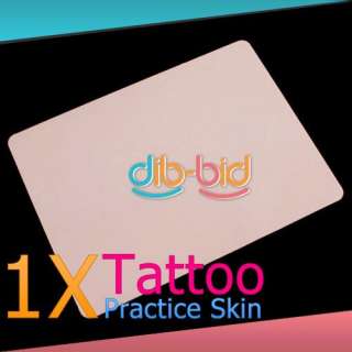 1X Tattoo Practice Skin Blank for Needle Machine Supply  