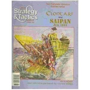   Strategy & Tactics Magazine #162, with Saipan & Clontorf Board Games