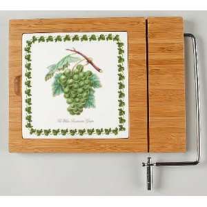  Portmeirion Pomona Bamboo Cheese Board (1 Tile & Slicer 