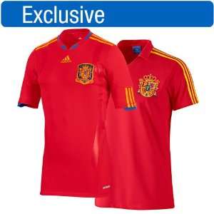  adidas Exclusive Spain 2010 World Cup Jersey Set Sports 