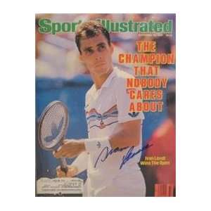  Ivan Lendl autographed Sports Illustrated Magazine (Tennis 