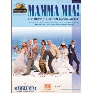  Hal Leonard Mamma Mia! The Movie Piano Play Along Volume 73 Book 