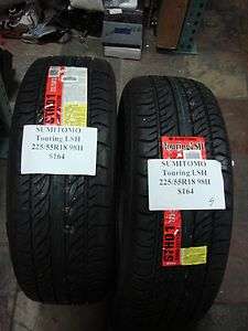 SUMITOMO TOURING LSH 225/55R18 98H TIRES NEW  