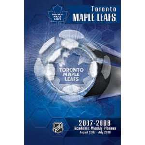  Toronto Maple Leafs 2007   2008 5x8 Academic Weekly 