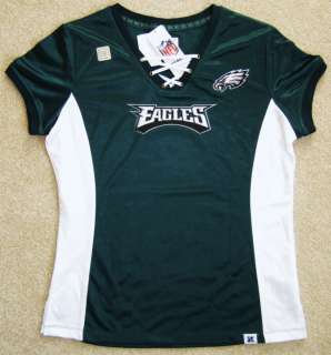   For Her Philadelphia Eagles Fashion Touch Draft Me Womens Jersey Shirt