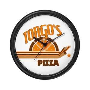 Torgos Pizza Funny Wall Clock by 