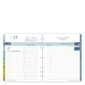  FranklinCovey Monarch Leadership Ring bound Daily Planner 