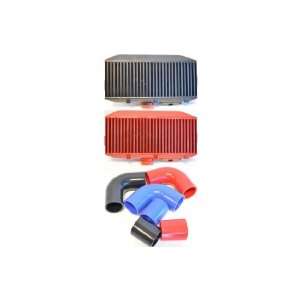  Fast Motorsports Red Top Mount Intercooler for 02 07 