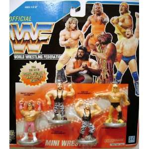  WWF Hasbro Mini Wrestlers Beefcake Bushwackers Valentine 