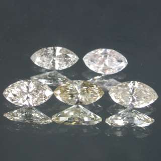 34tcw Light Brown Marquise Natural Loose Diamonds Lot  