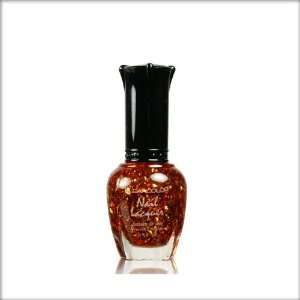 KleanColor Nail Polish Lacquer Chunky Copper Top Coat Clean Manicure 