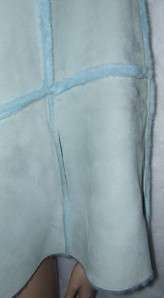 UGG AUSTRALIA BABY BLUE SUEDE PONCHO CAPE SIZE S/P M/M  