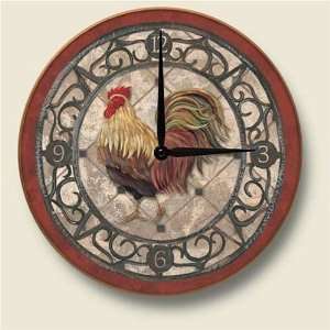 ROOSTER country WALL CLOCK art KITCHEN home decor:  Kitchen 