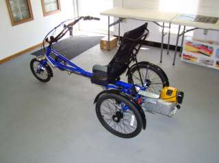   SX Trike Recumbent Bicycle Subaru Gas Power Engine Power Assist Bike