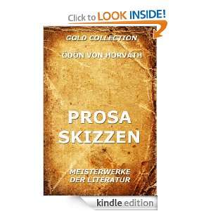 Prosaskizzen (Kommentierte Gold Collection) (German Edition) Ödön 