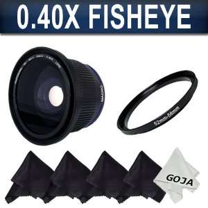  0.40x Professional High Definition Fisheye Lens 58MM (w 