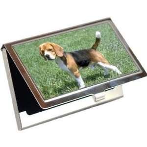 Beagle Business Card / Credit Card Case: Office Products