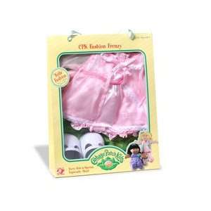  Cabbage Patch Kids Pink Satin and Lace Outfit with White 