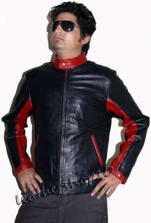 Dark Knight motorcycle leather jacket  Christian Bale  