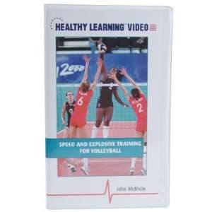 DVD SPEED AND EXPLOSIVE TRAINING FOR VOLLEYBALL  Sports 