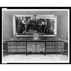  Reichs Chancellery,Berlin,Germany,Credenza,painting: Home 