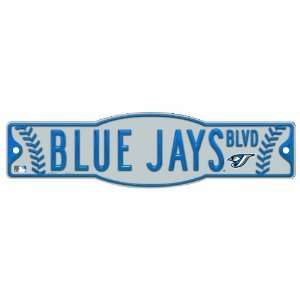  MLB Toronto Blue Jays 4.5 by 17 Sign: Sports & Outdoors
