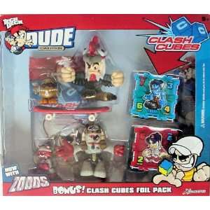  Tech Deck Dude Evolution Clash Cubes with Zoods Cluckers 