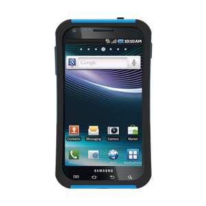 BLUE TRIDENT AEGIS SERIES IMPACT CASE COVER for Samsung Infuse 4G i997