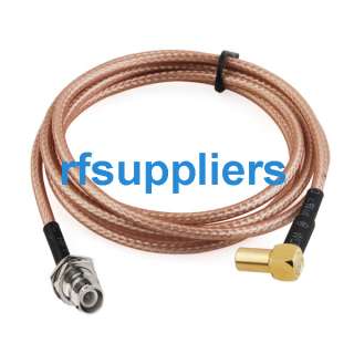 SSMB female RA to RP TNC female connector pigtail cable  