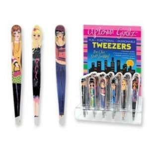 Uptown Girlz Metal Tweezer Case Pack 72