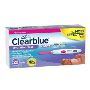  Clearblue Easy Digital Ovulation Test, 20 Count (Packaging 