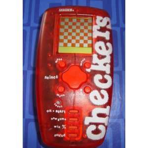  Checkers Electronic Handheld Game (1998): Toys & Games