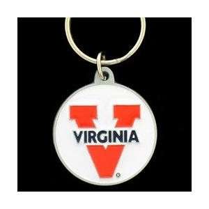  NCAA Team Logo Keyring   Virginia Cavaliers: Sports 