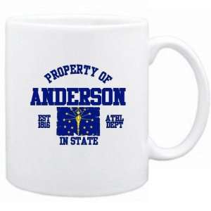 New  Property Of Anderson / Athl Dept  Indiana Mug Usa City  