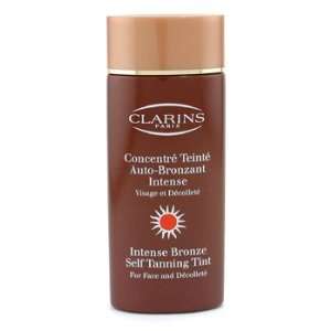 Clarins Intense Bronze Self Tanning Tint For Face & Decollete   125ml 