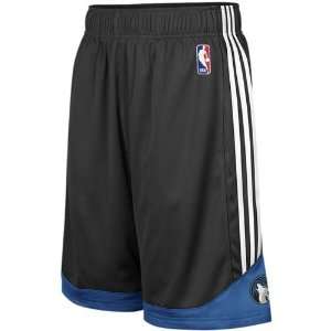 adidas Minnesota Timberwolves Black Pre Game Mesh Basketball Shorts