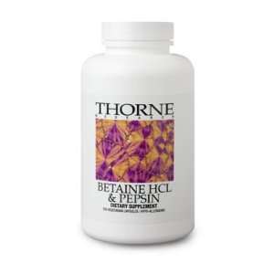  Betaine HCL/Pepsin 225 Capsules   Thorne Research Health 