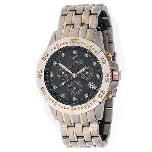   Orioles Silver/Gold Mens Legend Swiss Wrist Watch