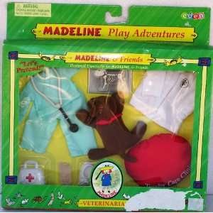  Madeline & Friends Play Adventures Veterinarian Clothes 