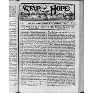   Star of Hope,1902,masthead by forger Francis Quigley