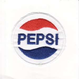  PEPSI SODA EMBROIDERED IRON ON PATCH C3: Arts, Crafts 