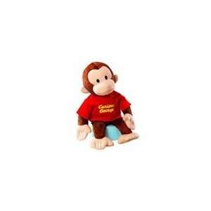  Russ Berrie Curious George with Red Shirt 16 Plush Toys & Games