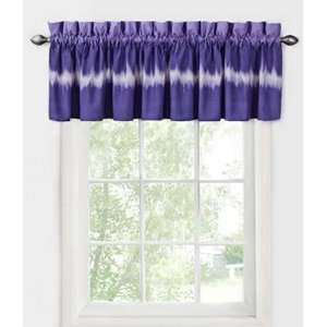  Purple Tie Dye Valance: Home & Kitchen